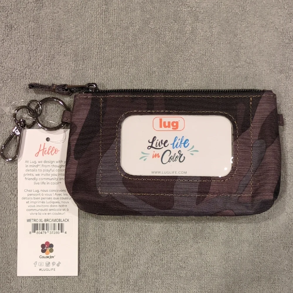 Lug Metro XL Pouch - Brushed Camo Black - NWT - Picture 2 of 8